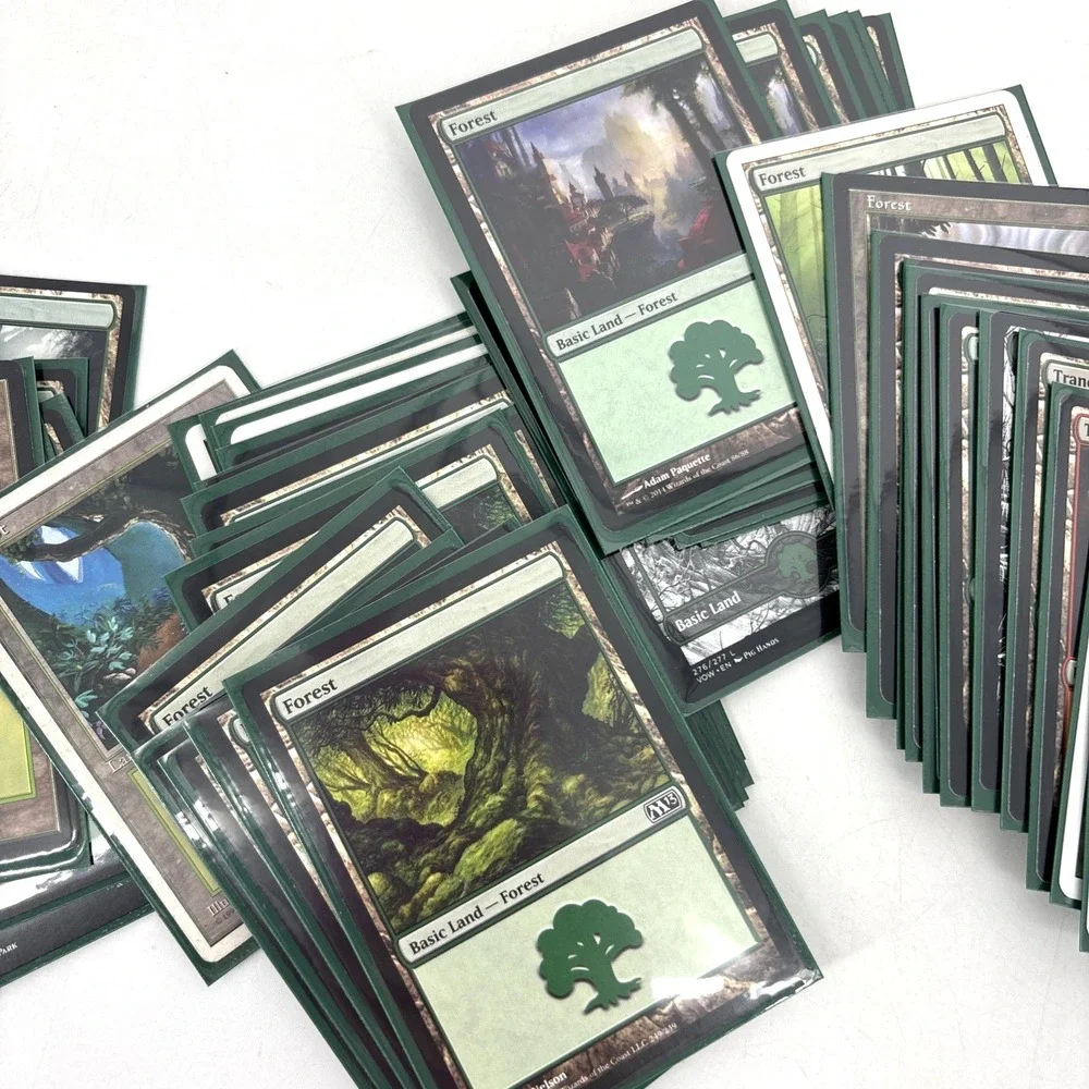 MTG Commander Deck Marwyn the Nurturer Mono Green Elf Ball Tribal EDH Sleeved Bo